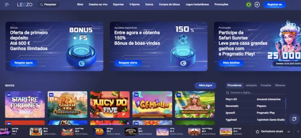 Jogos de casino online