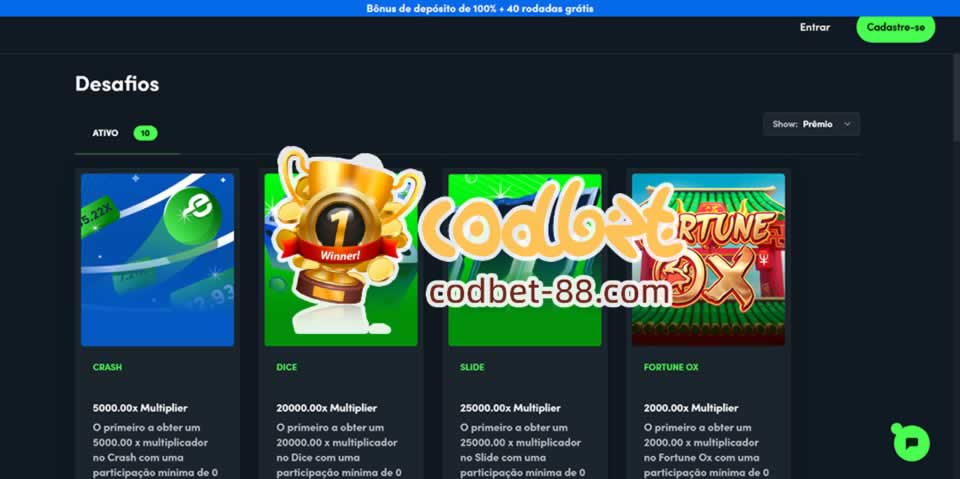 Site aposta ganha
