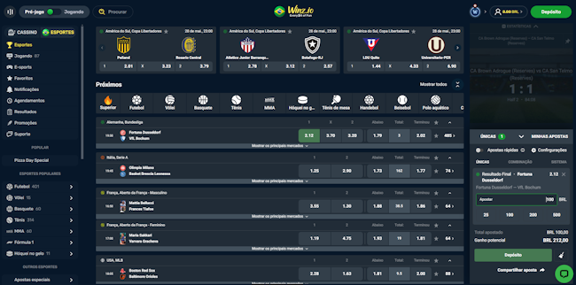 Jogos de aposta futebol